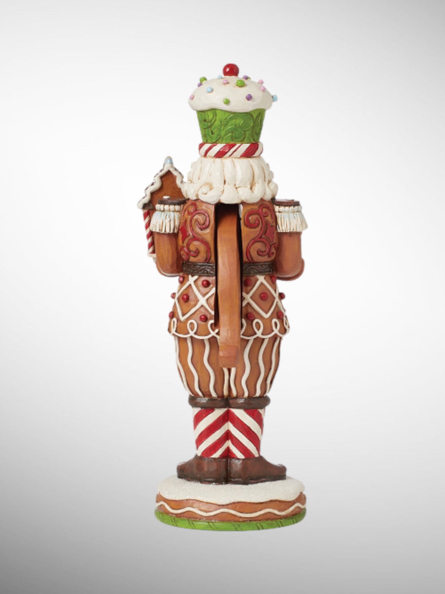 Jim Shore Gingerbread Christmas - Let's Get Crackin Nutcracker Figurine